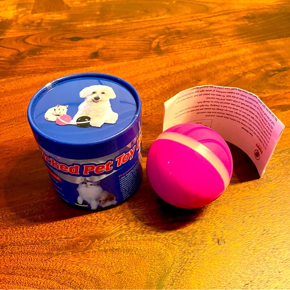 Wicked Pet Toy Ball Interactive Dogs or Cats